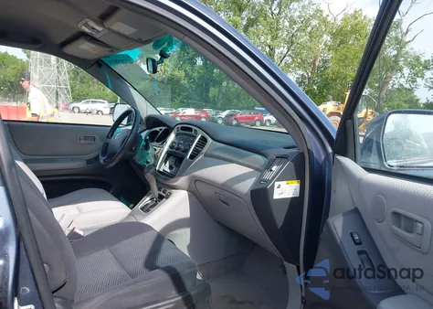 2006 Toyota Highlander V6 from USA, damaged, VIN JTEEP21A460169785